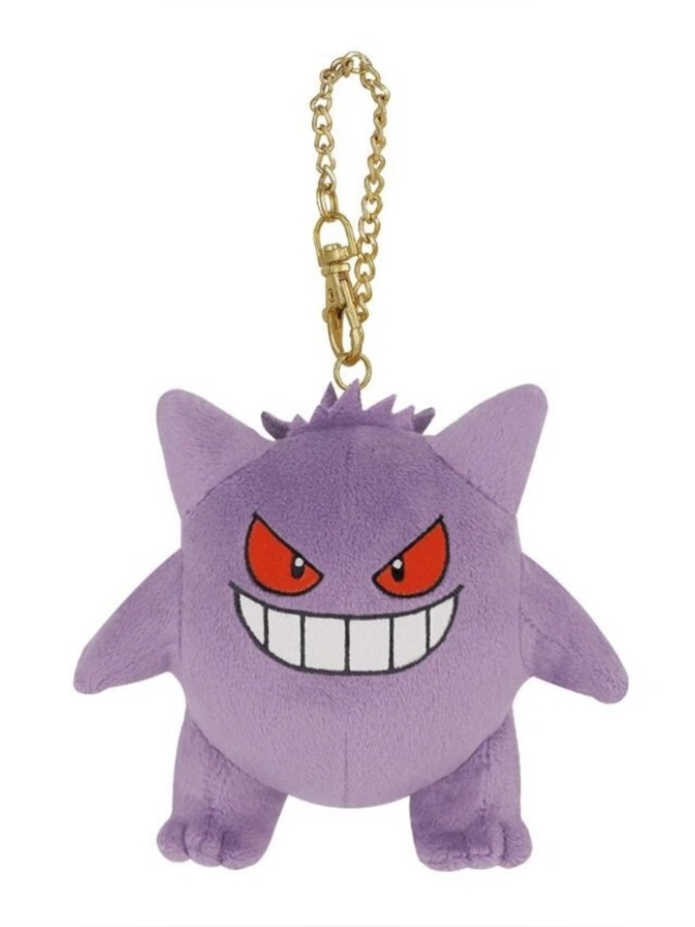 BNWT Japan 10cm Pokemon All Star Collection Gengar Plush Keychain